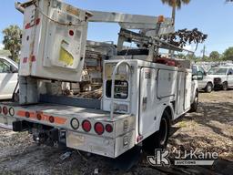 (Tampa, FL) Altec AT200-A, Telescopic Non-Insulated Bucket Truck mounted behind cab on 2006 Ford F35