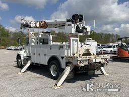 (Verona, KY) Altec DC47-TR, Digger Derrick rear mounted on 2017 Kenworth T300 Utility Truck Runs, Mo