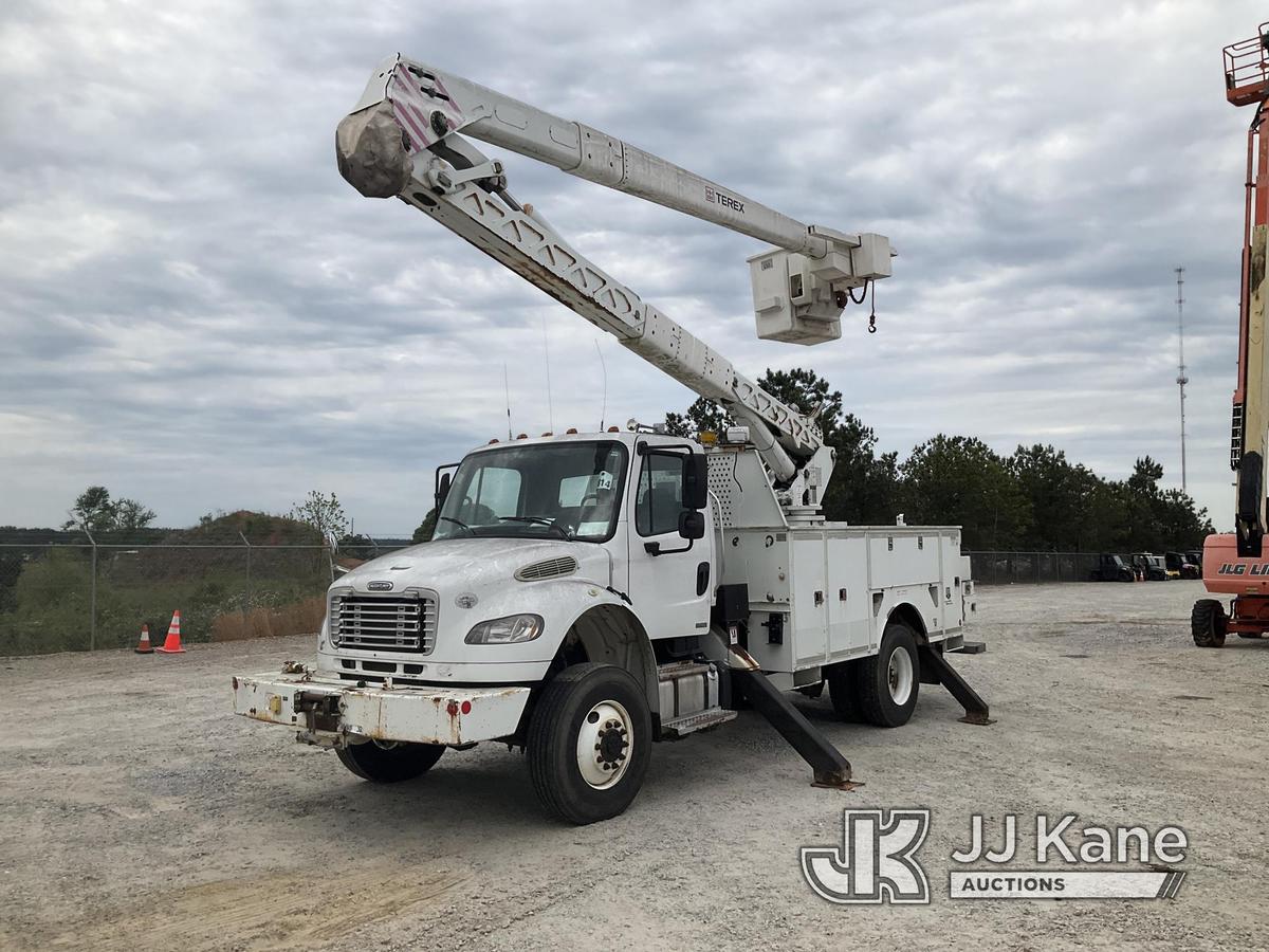 (Villa Rica, GA) HiRanger HRX-55, Material Handling Bucket rear mounted on 2011 Freightliner M2 106