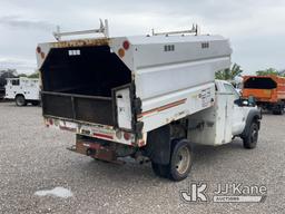 (Verona, KY) 2014 Ford F550 4x4 Chipper Dump Truck Runs, Moves & Dump Operates) (Check Engine Light