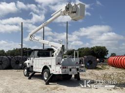 (Sarasota, FL) Terex/Telelect Hi-Ranger 5TC-55, Material Handling Bucket Truck rear mounted on 2014