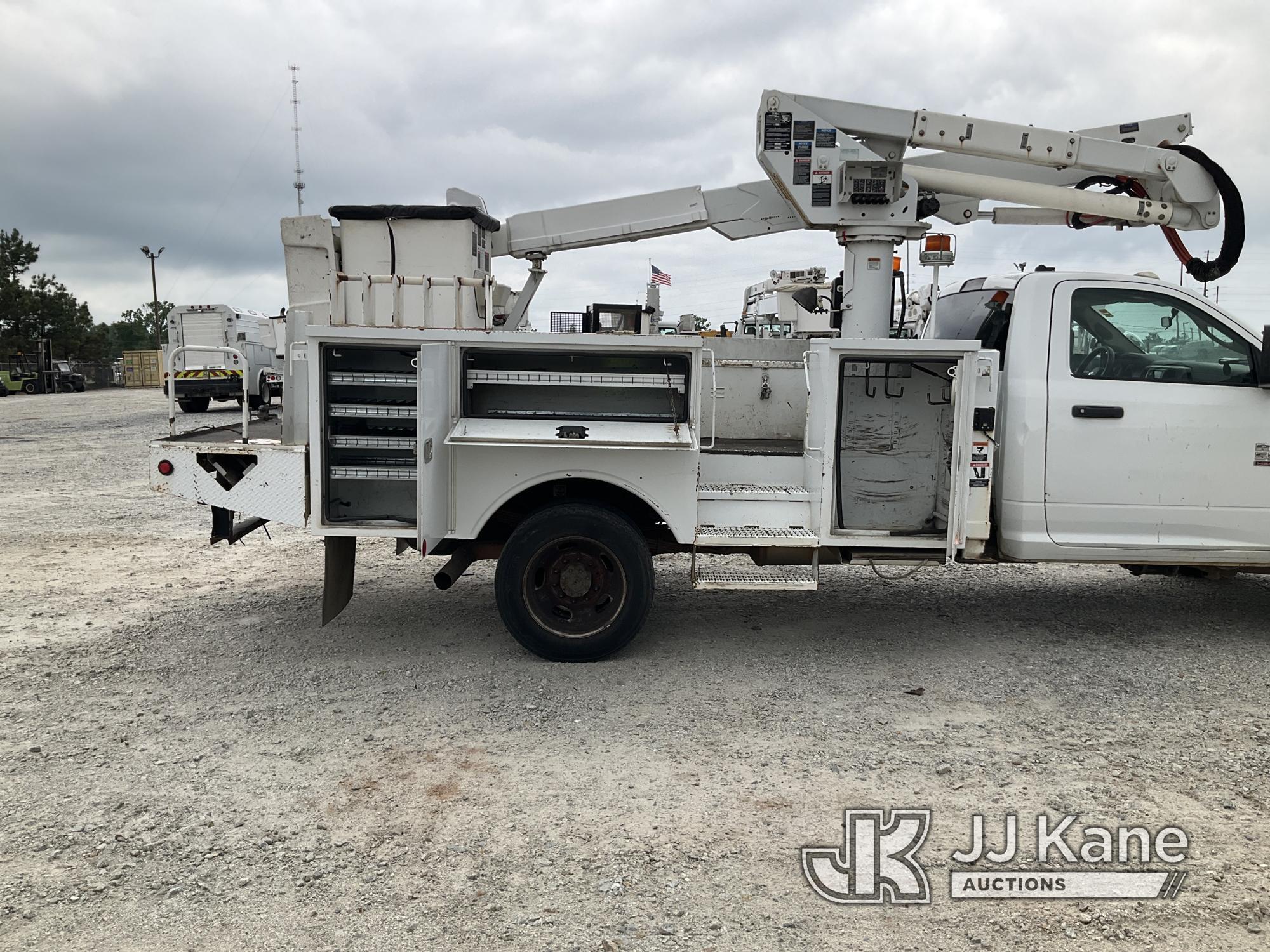 (Villa Rica, GA) Altec AT37G, Articulating & Telescopic Bucket Truck mounted behind cab on 2013 Ram