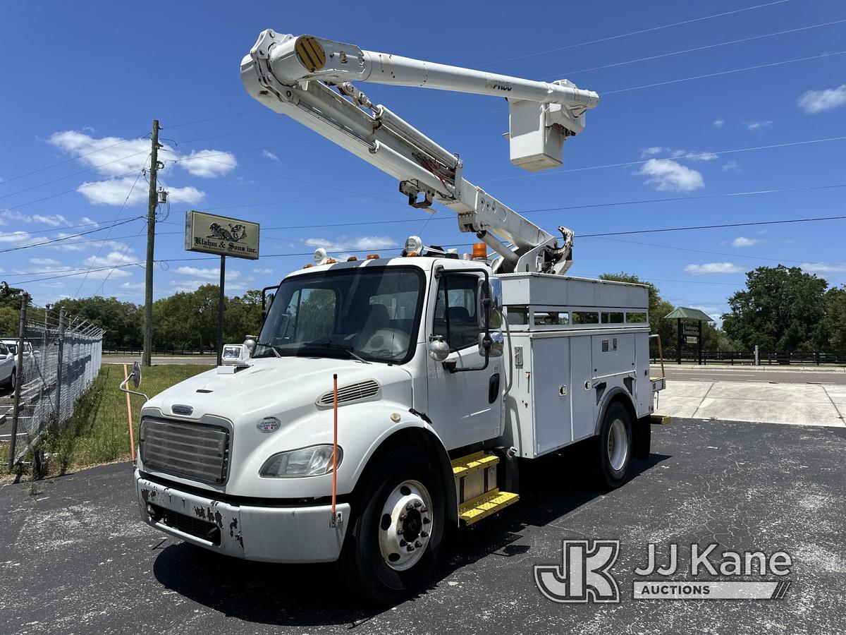 (Ocala, FL) Altec L42A, Over-Center Bucket Truck center mounted on 2013 Freightliner M2 106 Utility