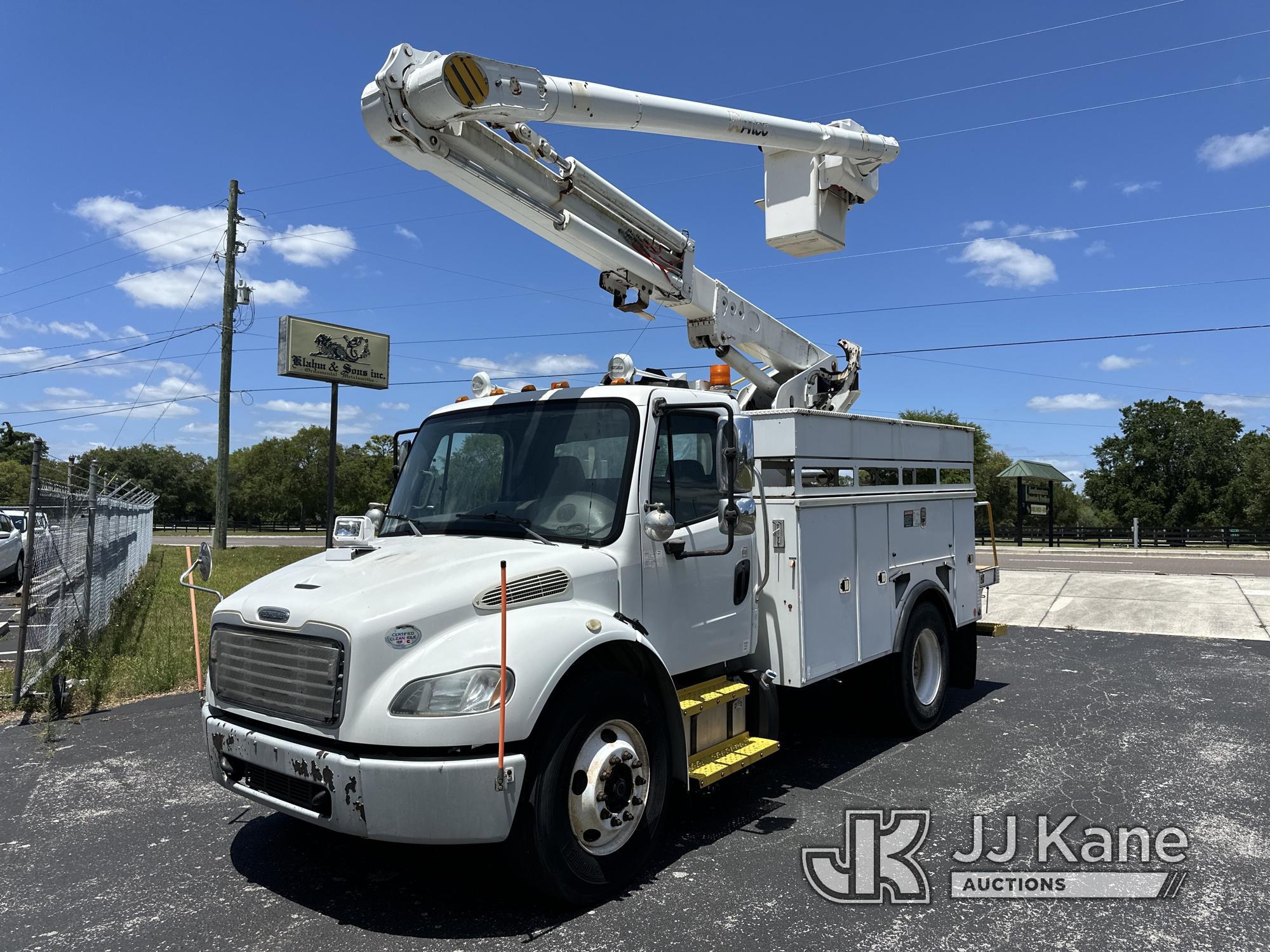 (Ocala, FL) Altec L42A, Over-Center Bucket Truck center mounted on 2013 Freightliner M2 106 Utility