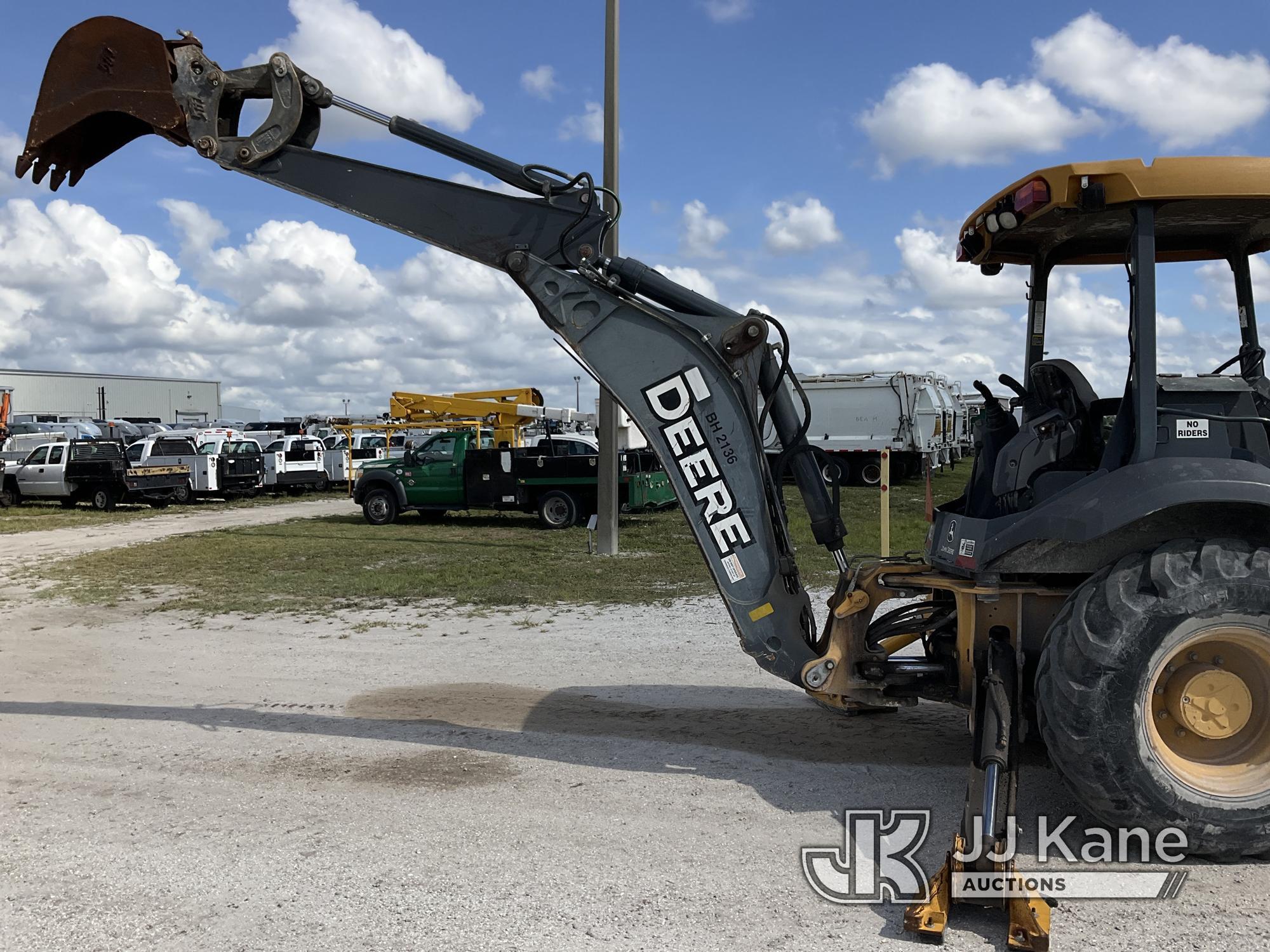 (Westlake, FL) 2015 John Deere 310L 4x4 Tractor Loader Backhoe Runs & Moves, Loader & Backhoe Operat