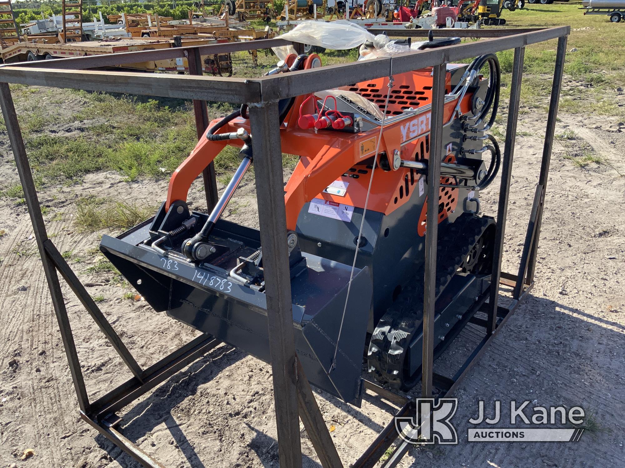 (Westlake, FL) 2024 AGROTK YSRT14 Walk-Behind Tracked Skid Steer Loader New/Unused