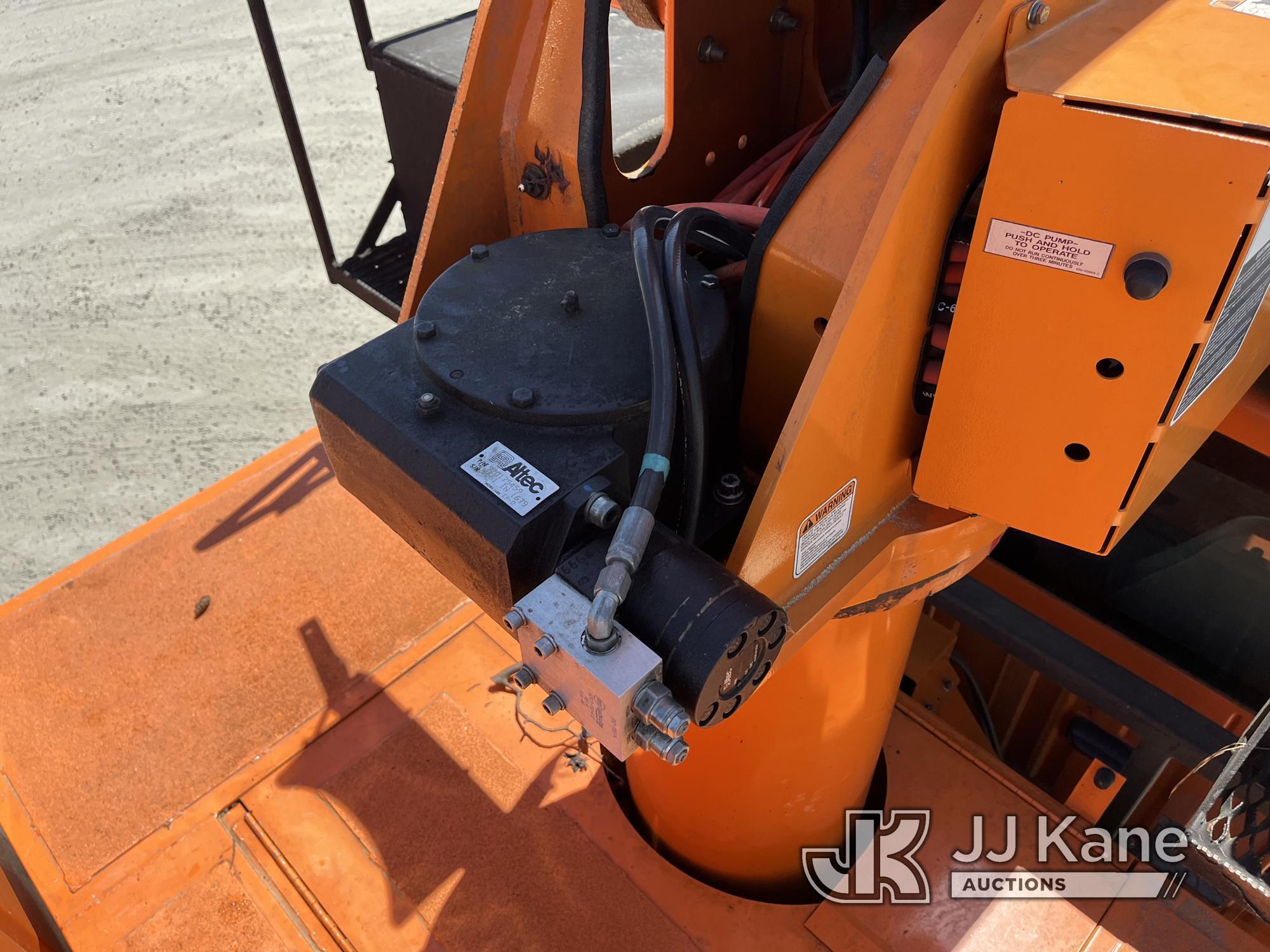 (Chester, VA) Altec LR756, Over-Center Bucket Truck mounted behind cab on 2015 Ford F750 Chipper Dum