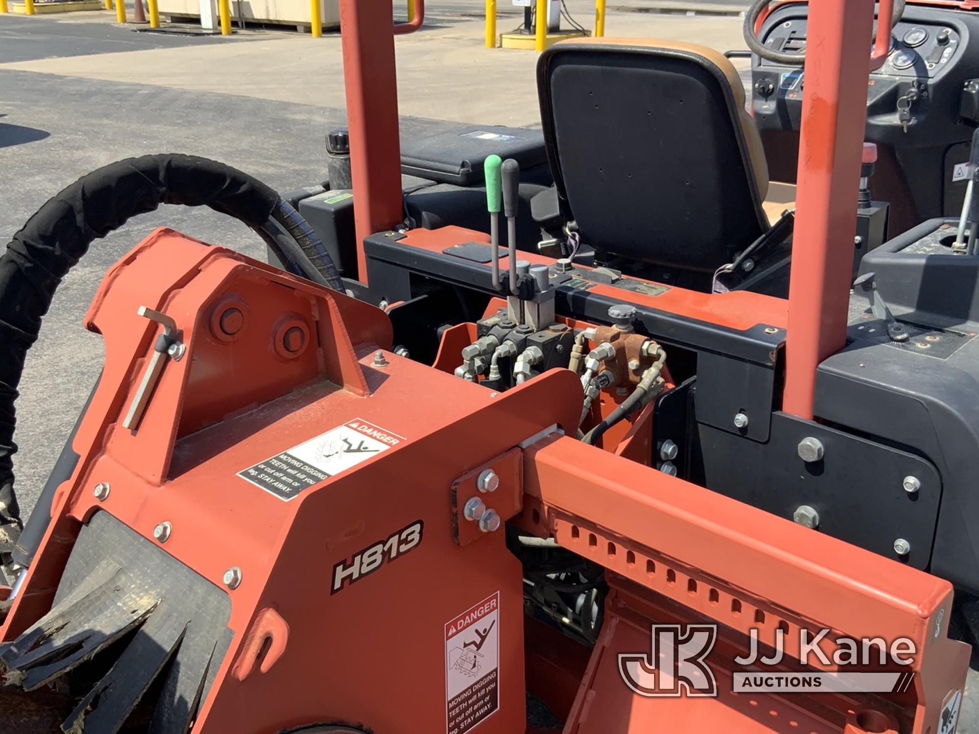 (Owensboro, KY) 2011 Ditch Witch RT80 Rubber Tired Trencher Runs & Operates) (Bad Throttle Pedal) (E