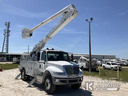 (Westlake, FL) Altec AA55, Bucket Truck rear mounted on 2016 International 4300 Utility Truck Runs,