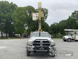 (New Tazewell, TN) Hi-Ranger HR-37M, Articulating & Telescopic Material Handling Bucket Truck mounte