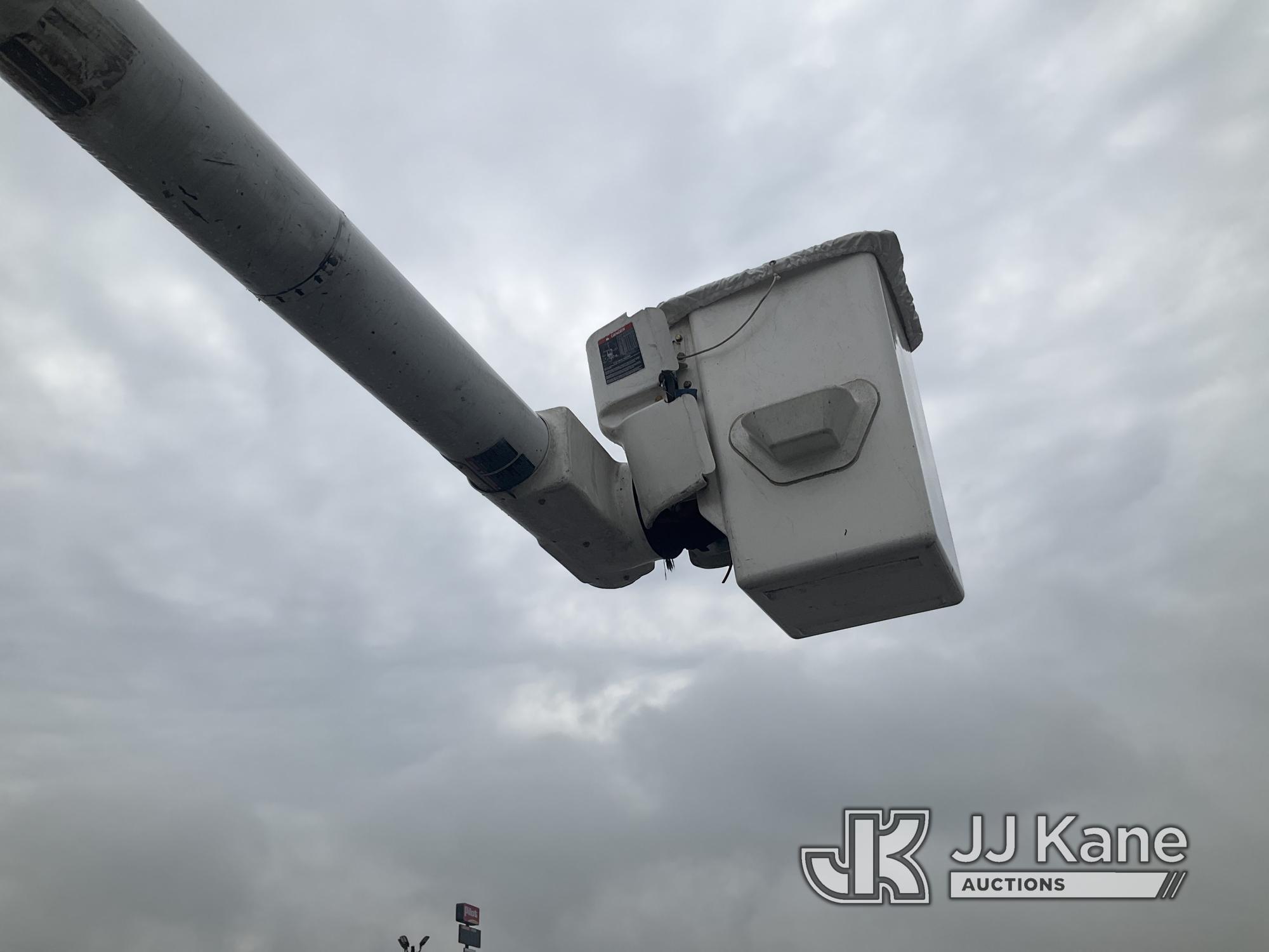 (Villa Rica, GA) Altec LRV-56, Over-Center Bucket Truck mounted behind cab on 2013 International 430