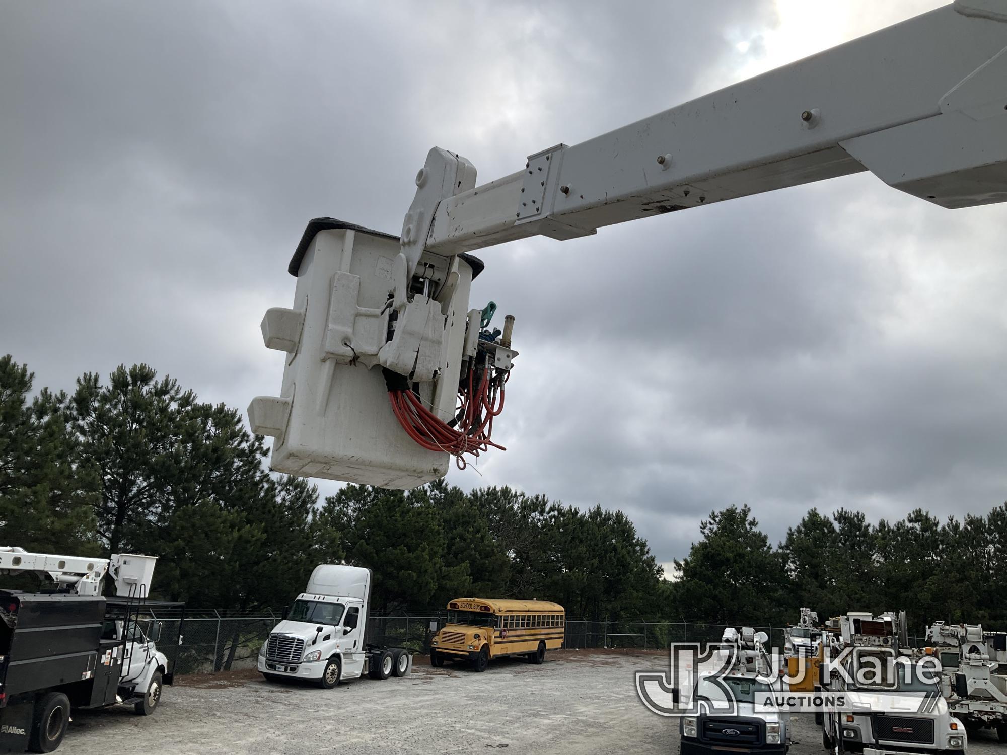 (Villa Rica, GA) Altec AT37G, Articulating & Telescopic Bucket Truck mounted behind cab on 2012 Ford