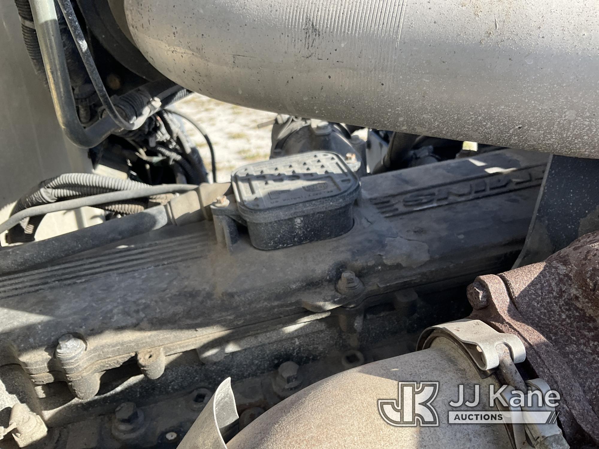 (Westlake, FL) Terex Commander 4047, Digger Derrick rear mounted on 2007 Peterbilt 335 Utility Truck