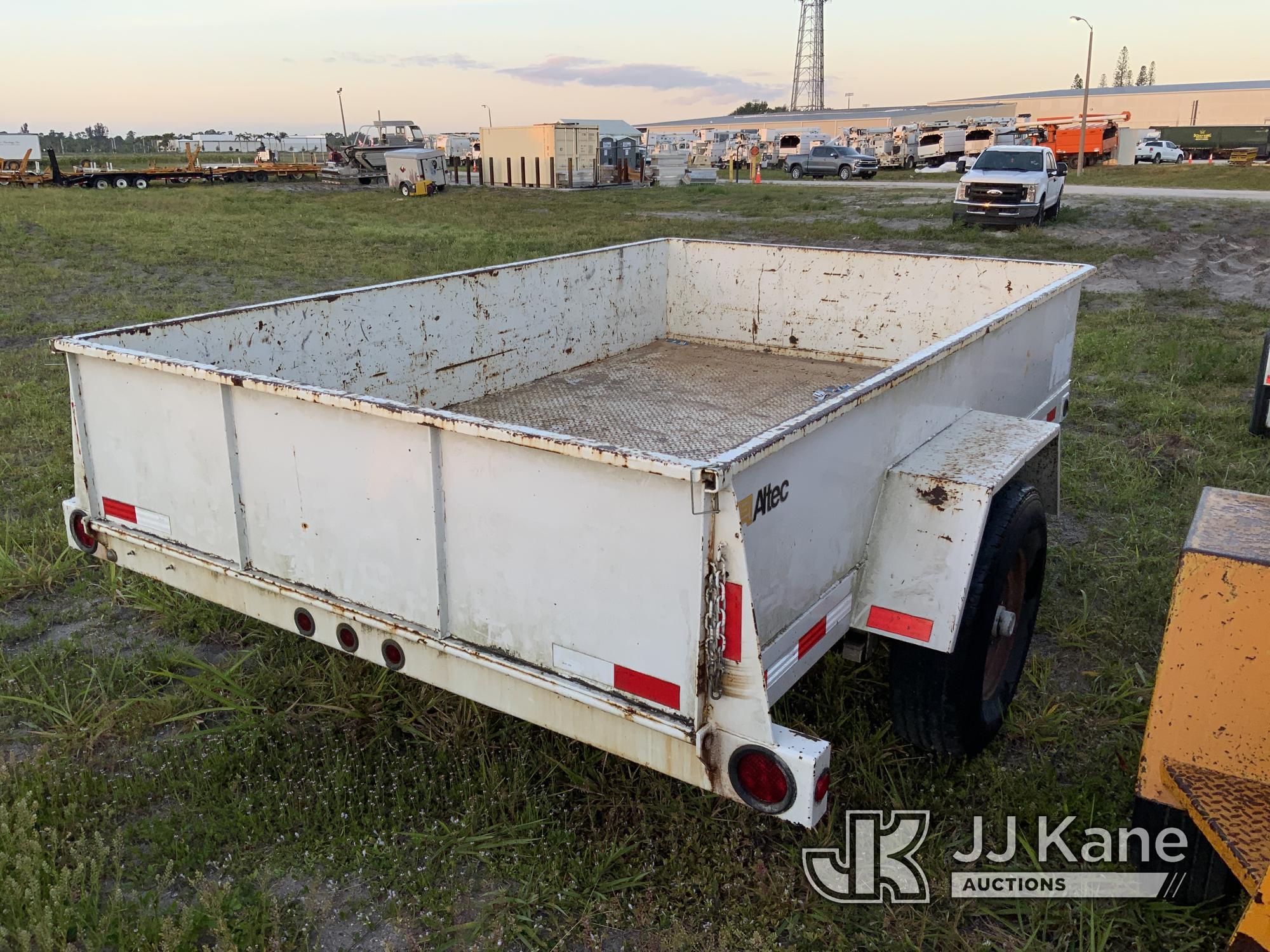 (Westlake, FL) 2017 Altec TC 1249 S/A Material Trailer Rust) (FL Residents Purchasing Titled Items -