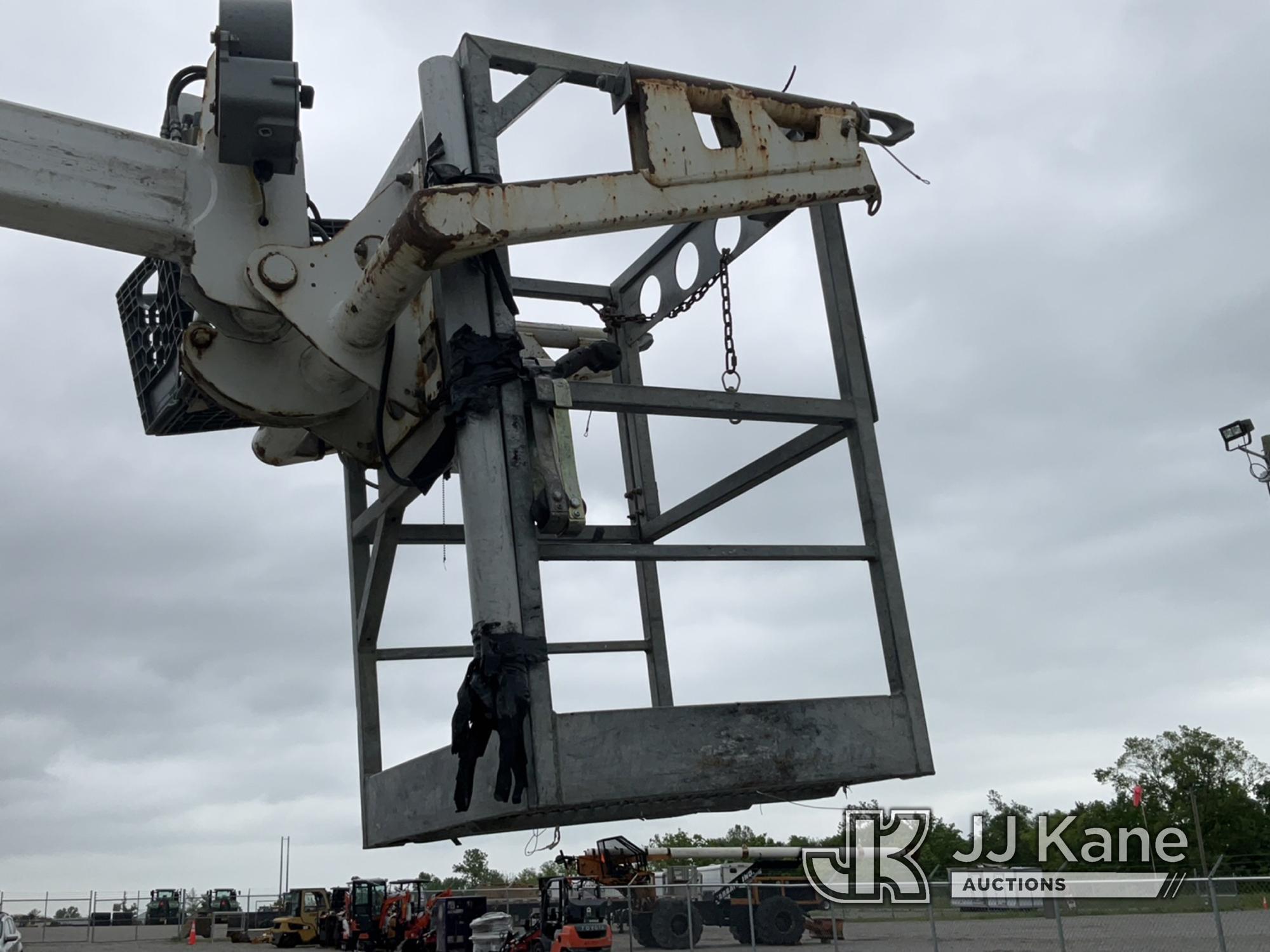 (Verona, KY) Altec AT235P, Telescopic Cable Placing Bucket Truck mounted behind cab on 2015 Ford F55