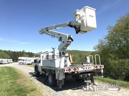 (Mount Airy, NC) Versalift VST-52I, Articulating & Telescopic Bucket Truck center mounted on 2016 Fo