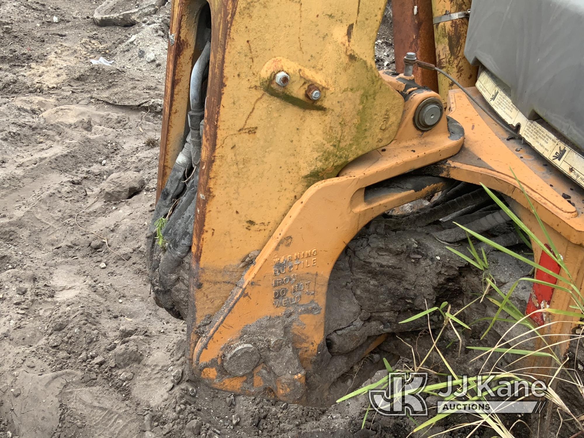 (Fort Pierce, FL) Case 580SM Tractor Loader Backhoe Not Running, Condition Unknown)( Dash Apart, Bat