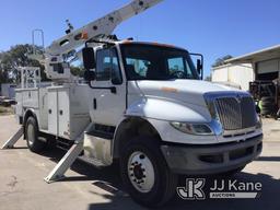 (Ocala, FL) Altec AA55, Material Handling Bucket Truck rear mounted on 2017 International 4300 Utili