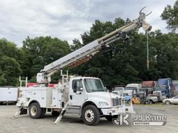 (Charlotte, NC) Altec DM47-BR, Digger Derrick rear mounted on 2011 Freightliner M2 106 Utility Truck