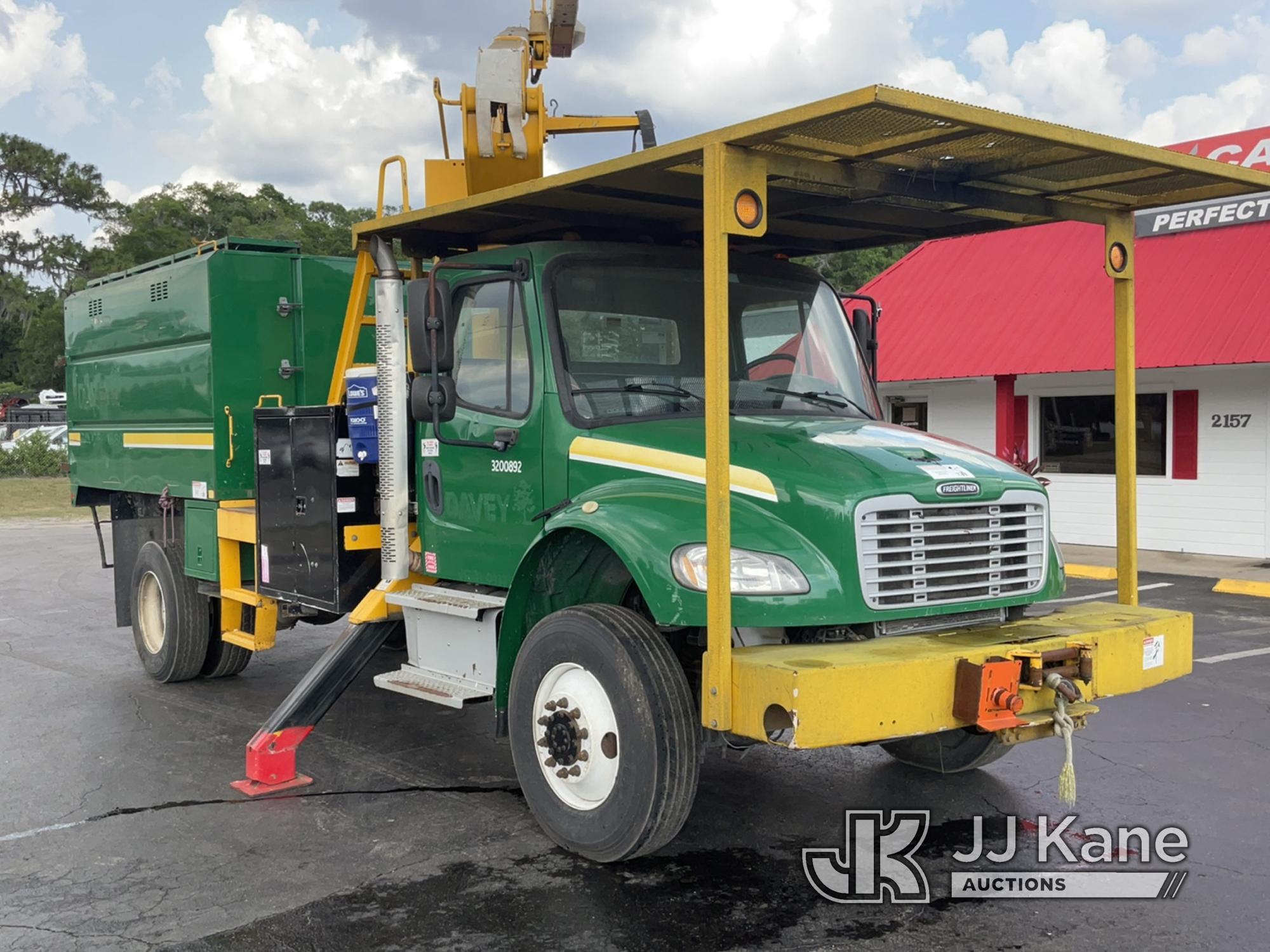 (Ocala, FL) Terex XT60, Over-Center Bucket Truck mounted behind cab on 2016 Freightliner M2 106 Chip