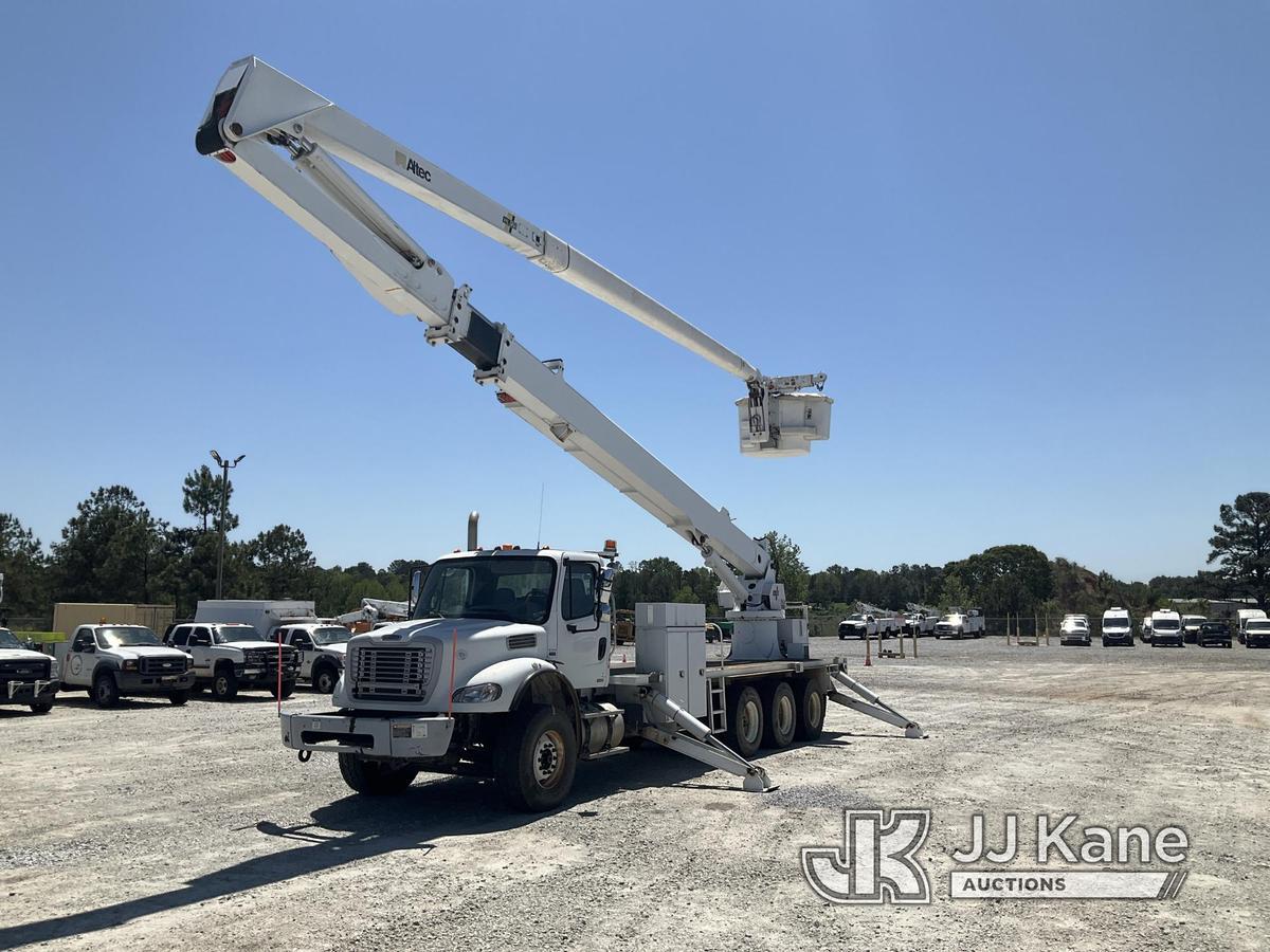 (Villa Rica, GA) Altec HL125, Articulating & Telescopic Material Handling Bucket Truck rear mounted