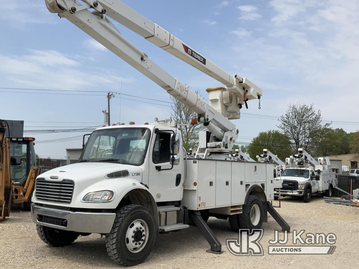 (Charlotte, NC) HiRanger TC55-MH, Material Handling Bucket Truck rear mounted on 2019 Freightliner M