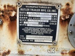 (Chester, VA) 2008 Butler BPHD1500SA S/A Extendable Pole Trailer