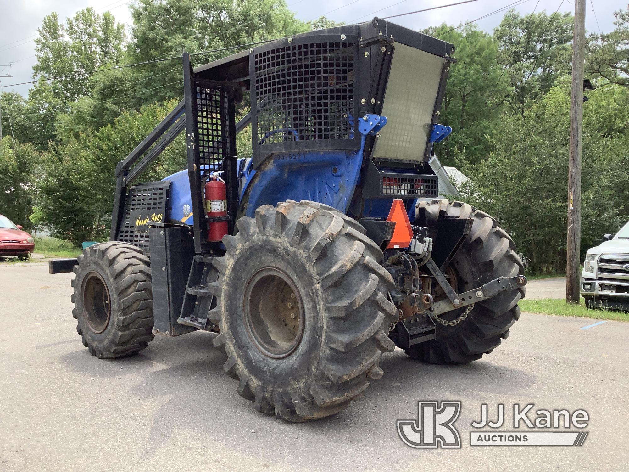 (Graysville, AL) 2018 New Holland TS6120 Utility Tractor Runs, Moves & Operates) (No Key) (Seller St