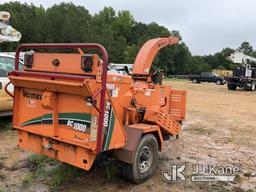 (Byram, MS) 2015 Vermeer BC1000XL Chipper (12in Drum), trailer mtd Not Running, No Power to Starter,