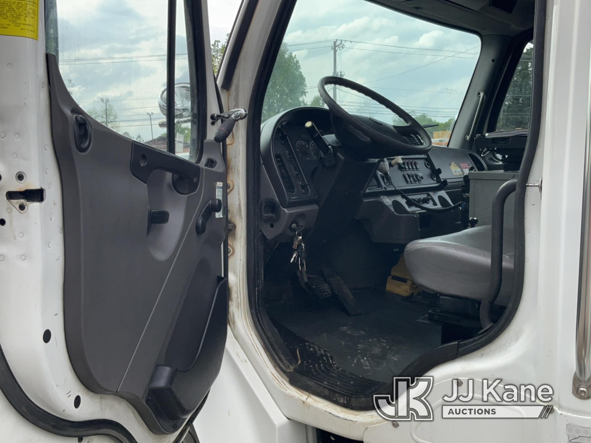 (Charlotte, NC) Altec DM47-BR, Digger Derrick rear mounted on 2010 Freightliner M2-106 Utility Truck