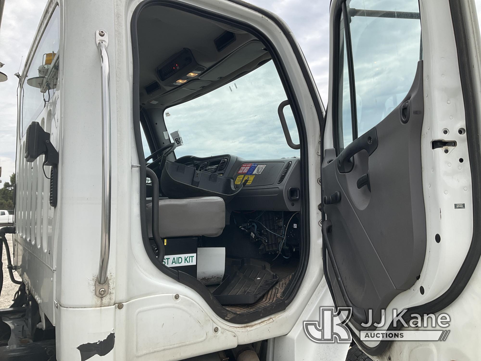 (Villa Rica, GA) HiRanger HRX-55, Material Handling Bucket rear mounted on 2011 Freightliner M2 106