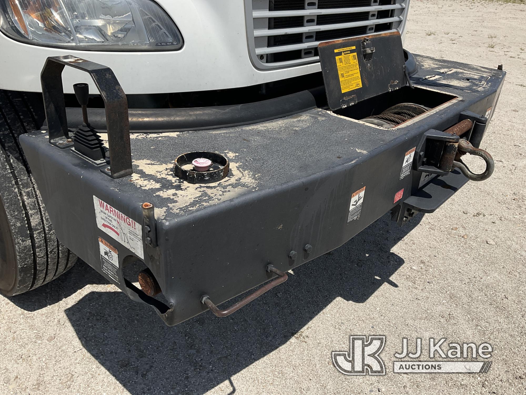 (Westlake, FL) Altec DM47B-TR, Digger Derrick rear mounted on 2016 Freightliner M2 106 4x4 Utility T