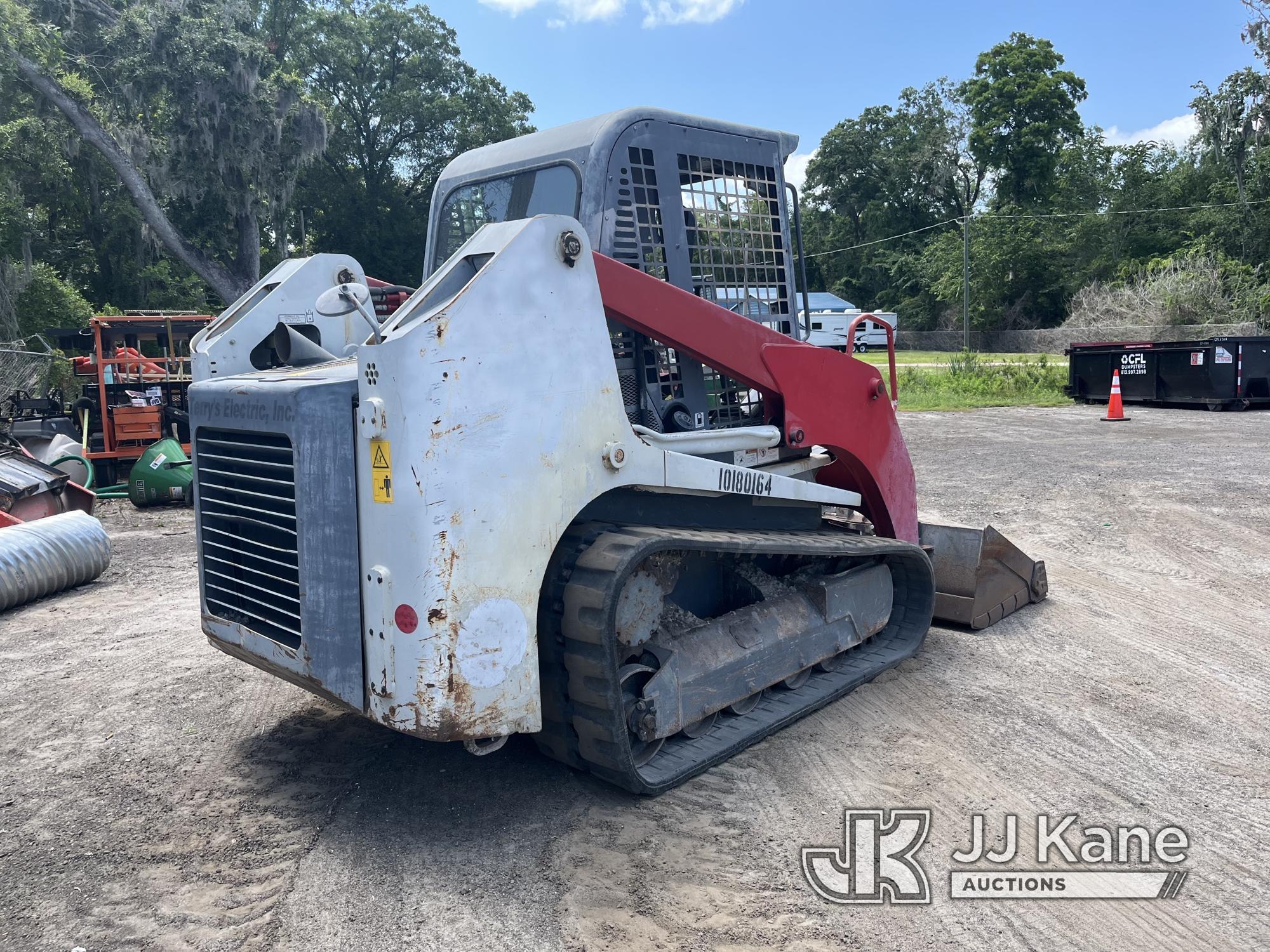 (Tampa, FL) 2015 Takeuchi TL10 Skid Steer Loader Runs, Moves, Operates