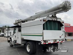 (Ocala, FL) Altec LR758, Over-Center Bucket mounted behind cab on 2018 Freightliner M2 Chipper Dump