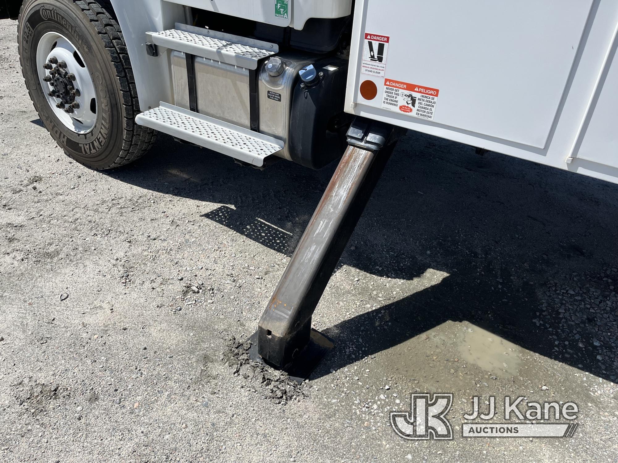 (Chester, VA) Terex Commander C4047, Digger Derrick rear mounted on 2022 Freightliner M2 4x4 Utility