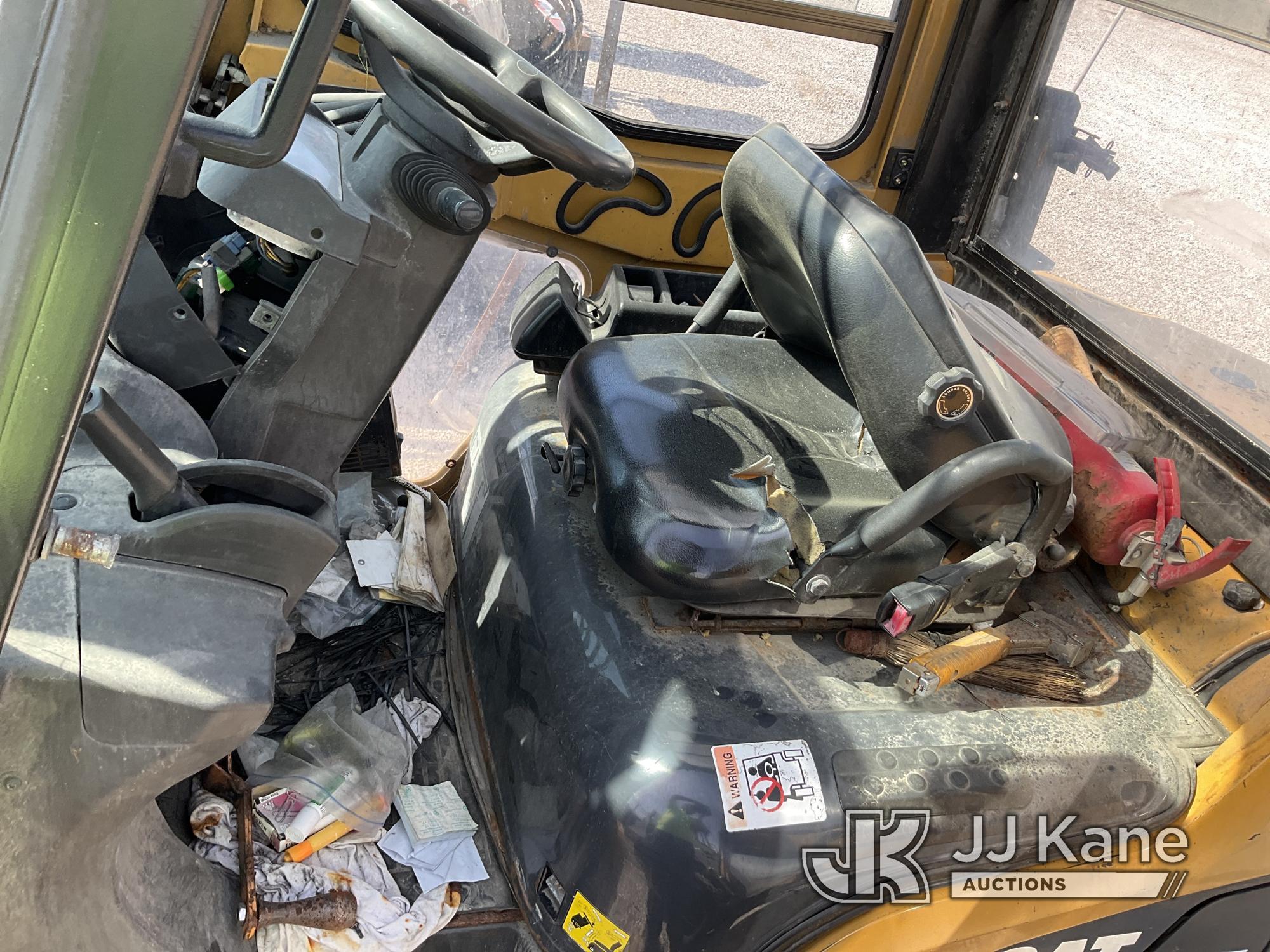 (Verona, KY) 2009 Caterpillar P6000D Rubber Tired Forklift Not Running, Condition Unknown, Steering