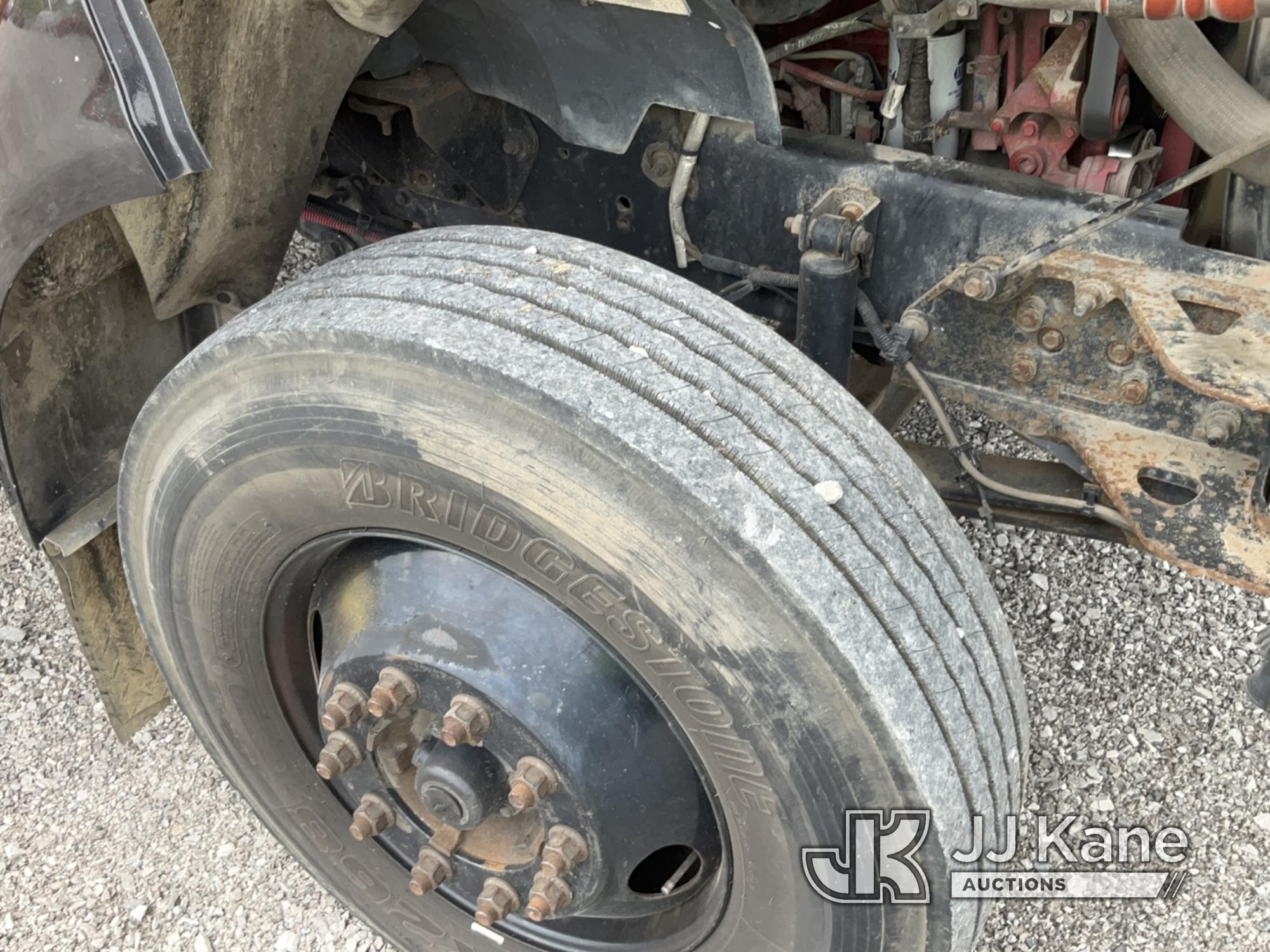 (Verona, KY) Altec LR756, Over-Center Bucket Truck mounted behind cab on 2013 Ford F750 Chipper Dump