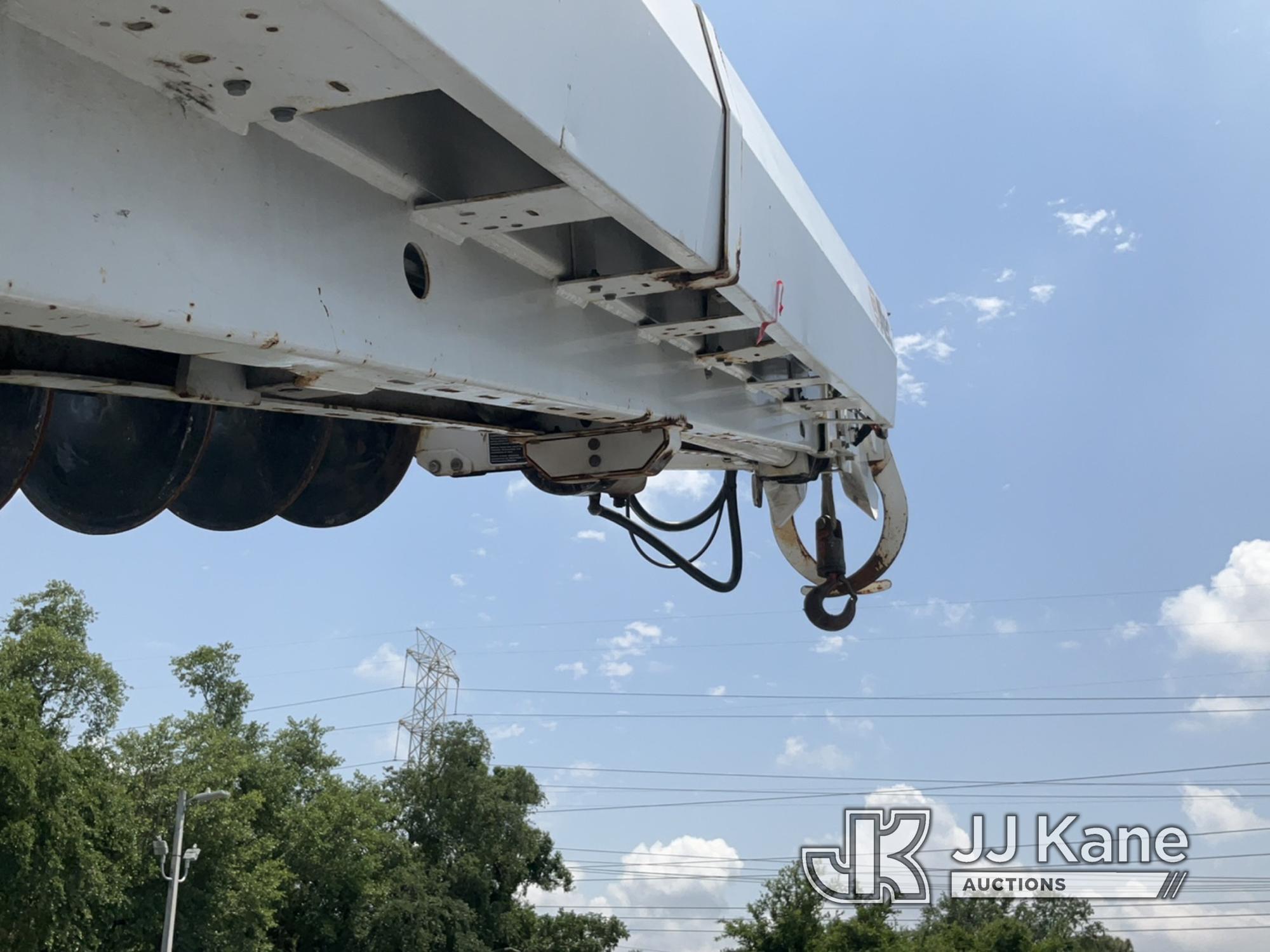 (Tampa, FL) Altec DC47-TR, Digger Derrick rear mounted on 2017 International 7300 4x4 Utility Truck