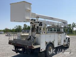 (Verona, KY) HiRanger 5TC-55MH, Material Handling Bucket Truck rear mounted on 2011 International Du