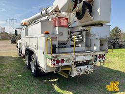 (Florence, SC) Altec AM55-MH, Over-Center Material Handling Bucket Truck rear mounted on 2008 Intern