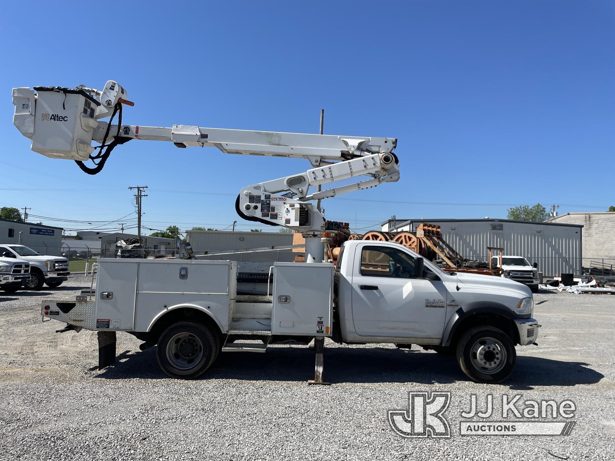 (Chattanooga, TN) Altec AT40M, Articulating & Telescopic Material Handling Bucket Truck mounted behi