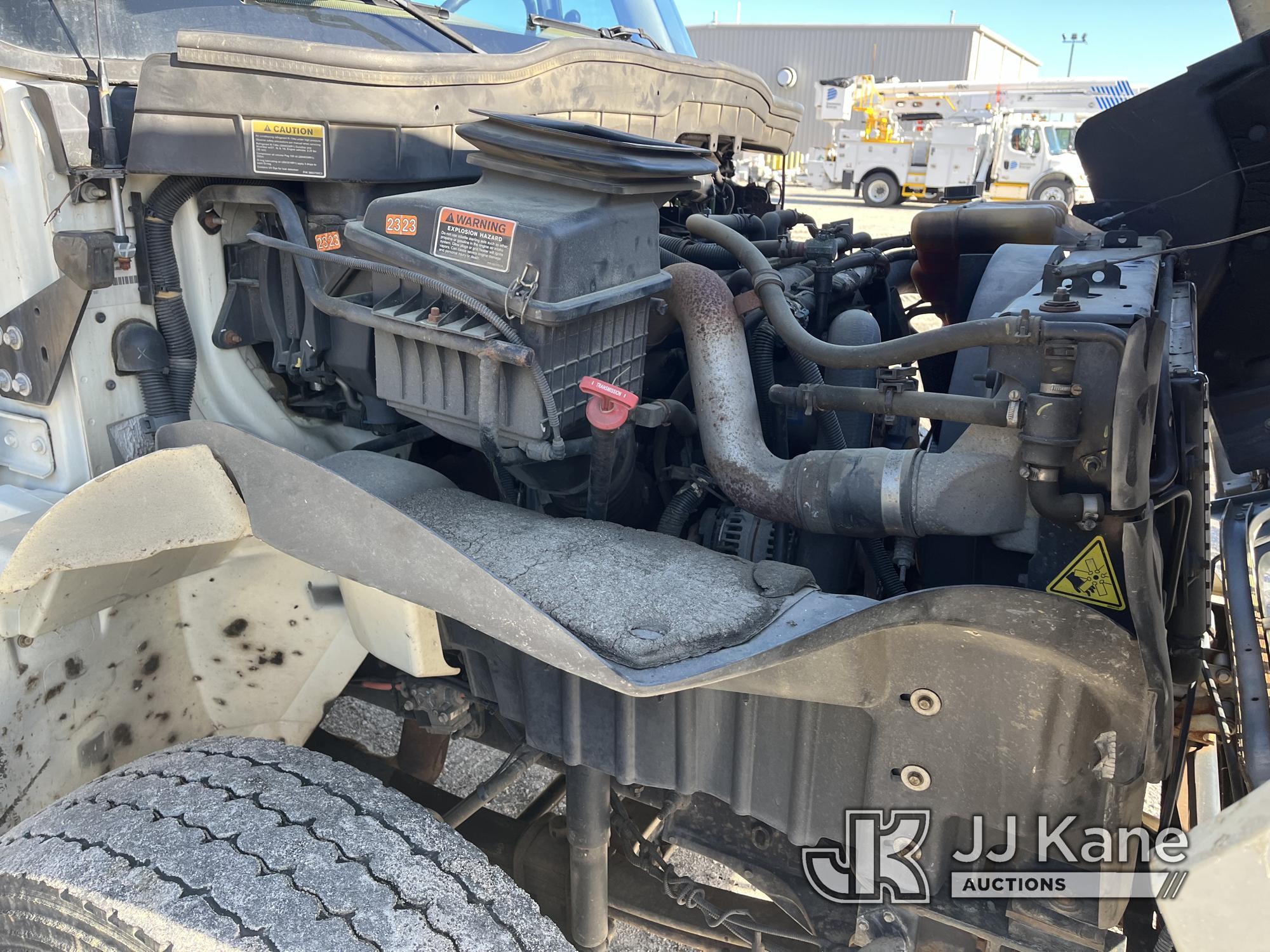 (Chester, VA) Altec AM55, Over-Center Material Handling Bucket Truck rear mounted on 2014 Internatio