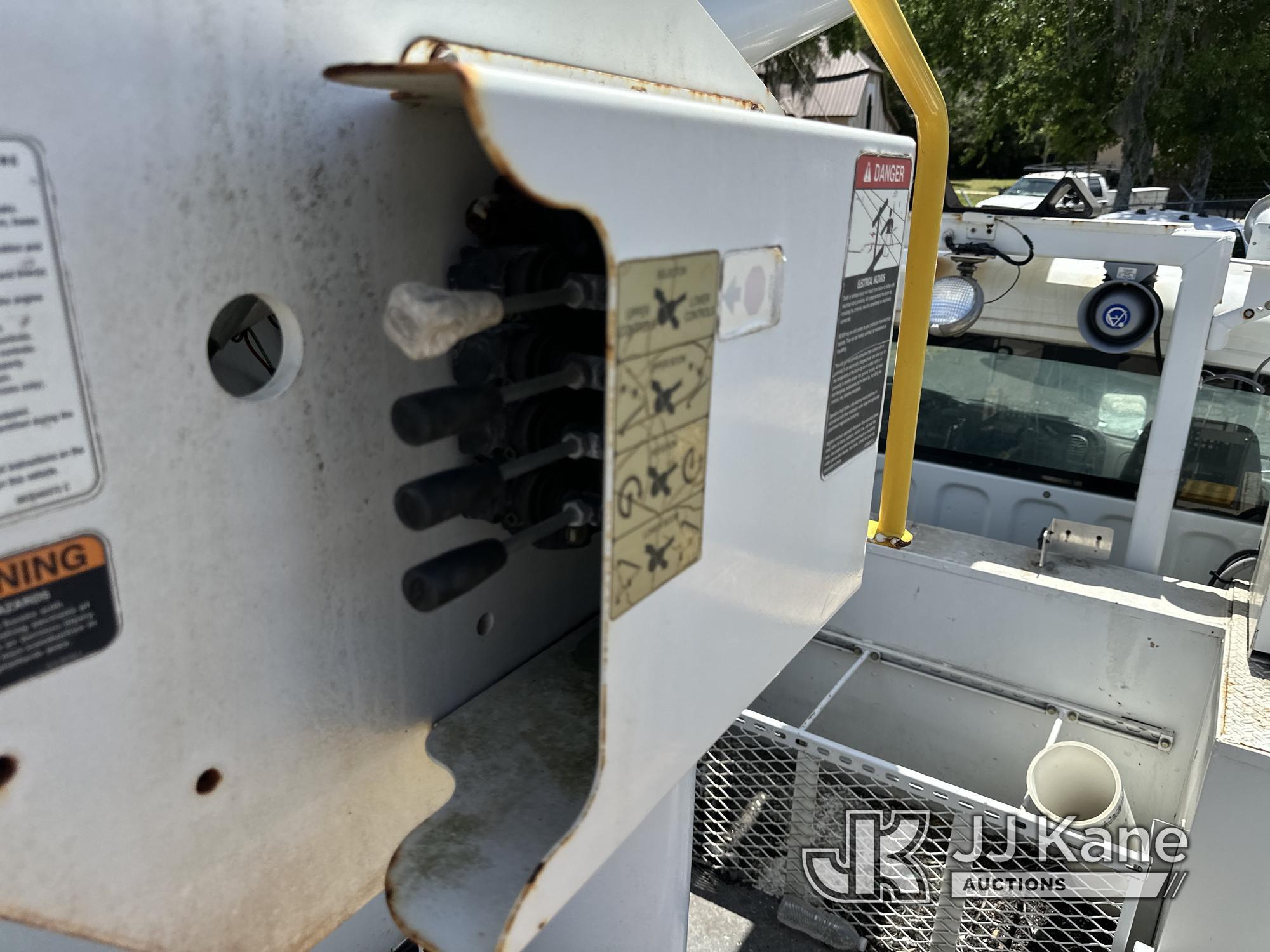 (Ocala, FL) Altec L42A, Over-Center Bucket Truck center mounted on 2013 Freightliner M2 106 Utility