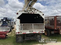 (Houston, TX) HiRanger/Terex XT55, Over-Center Bucket mounted behind cab on 2008 International 4300