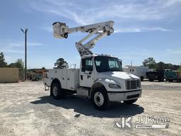 (Villa Rica, GA) Altec TA40, Articulating & Telescopic Bucket mounted behind cab on 2016 FREIGHTLINE