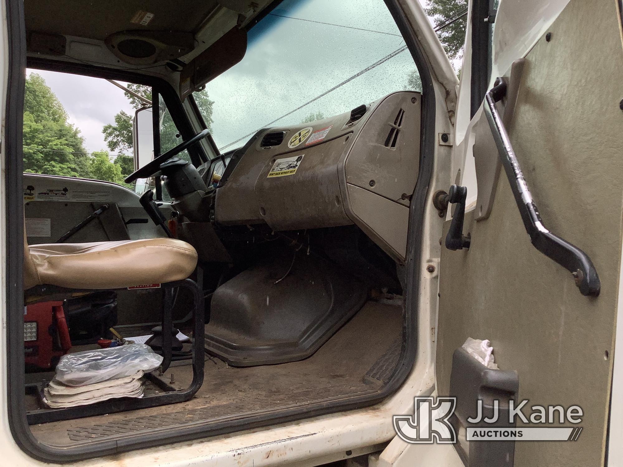 (Graysville, AL) Prentice 2124, Grappleboom Crane mounted behind cab on 2007 Sterling Acterra Dump D