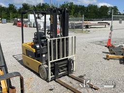 (Verona, KY) 2012 Yale ERP040 Solid Tired Forklift Runs, Moves & Operates) (BUYER MUST LOAD