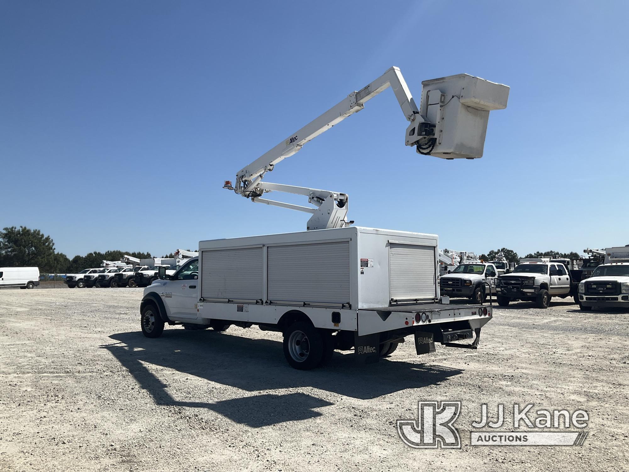 (Villa Rica, GA) Altec AT248F, Articulating & Telescopic Non-Insulated Bucket Truck center mounted o