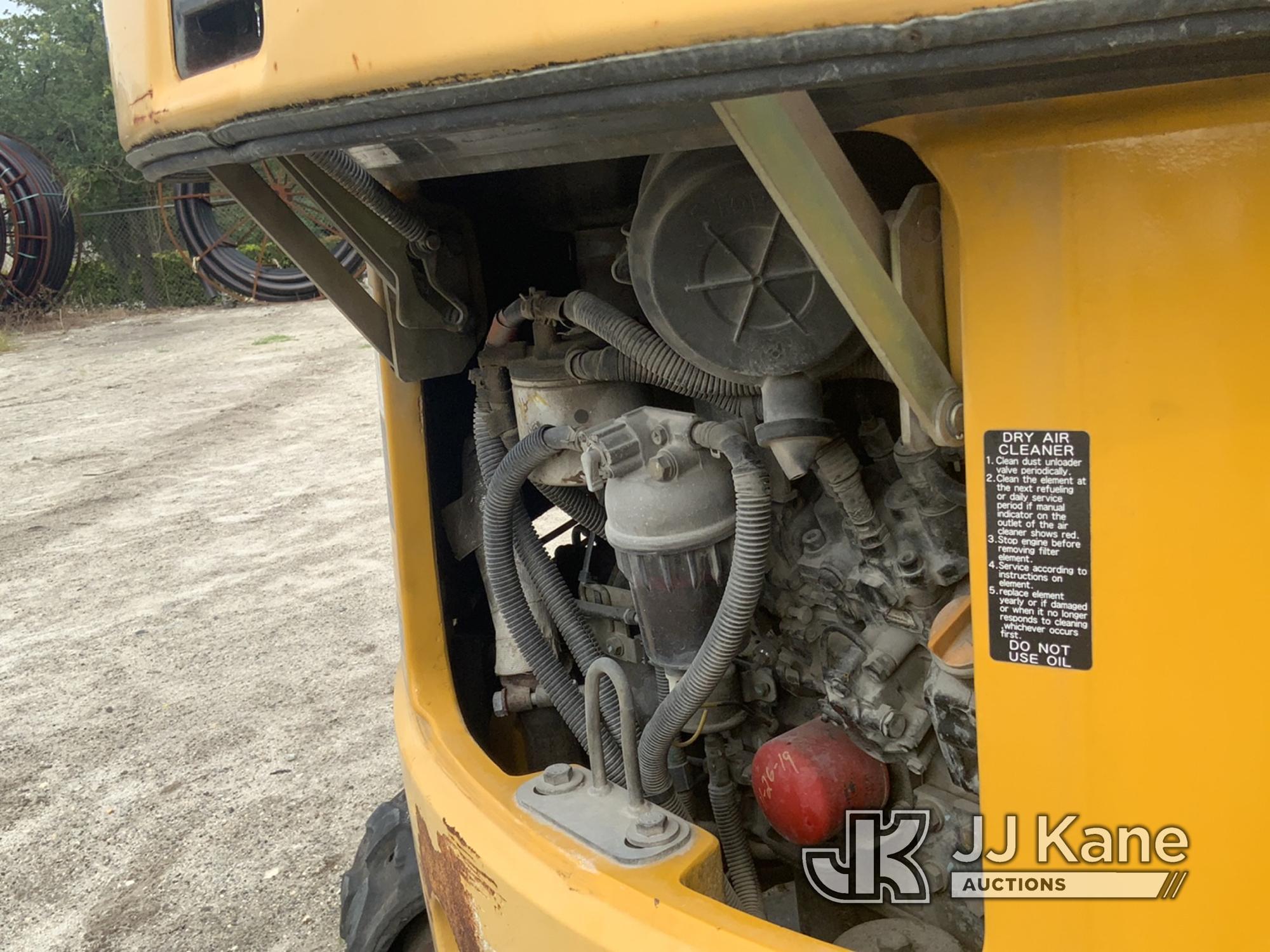 (Fort Pierce, FL) JOHN DEERE 27D Hydraulic Excavator Not Running, Condition Unknown)( Hour Meter Not