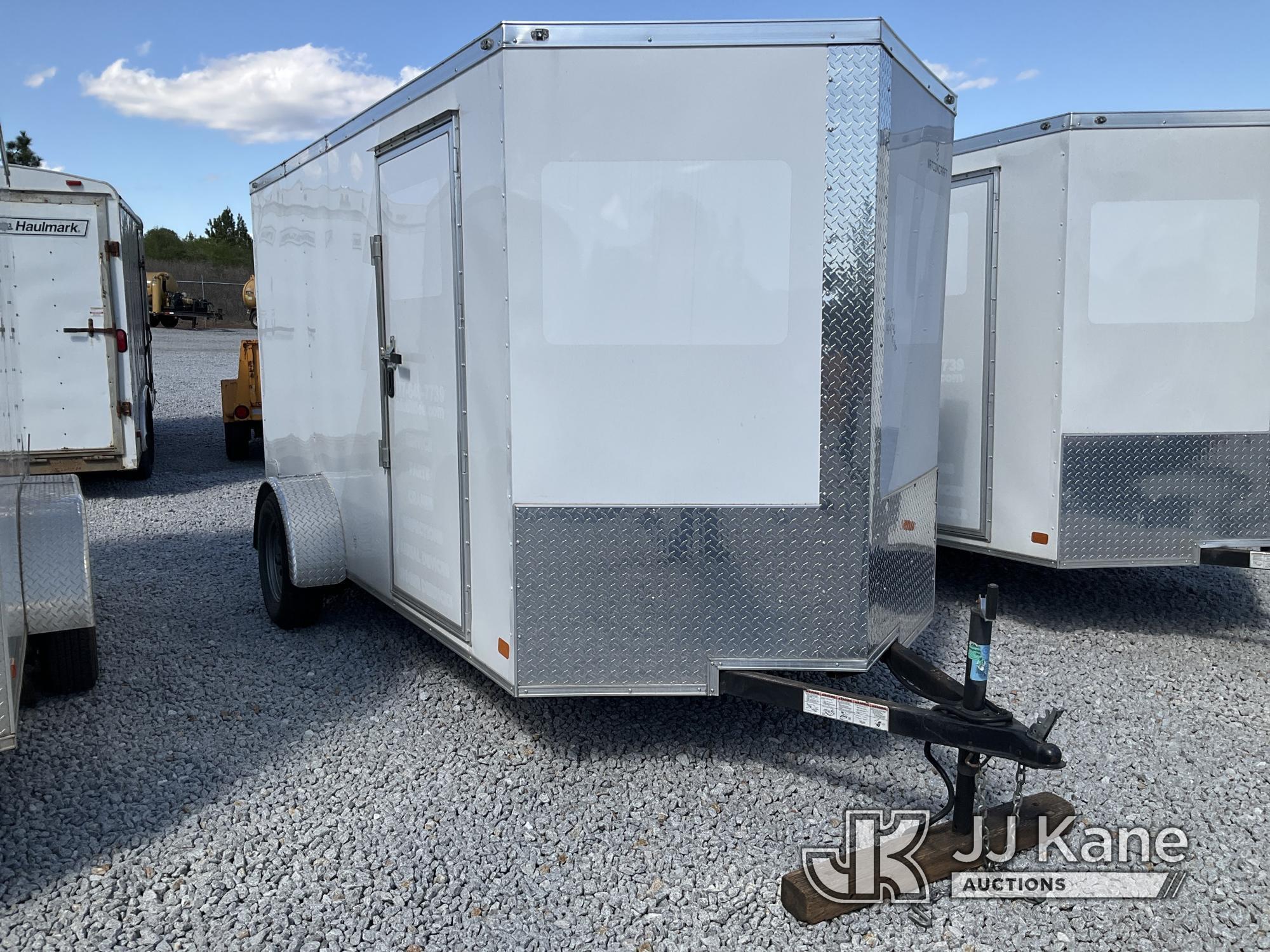 (Villa Rica, GA) 2022 Nationcraft 6x12 V Nose S/A Enclosed Cargo Trailer No Title